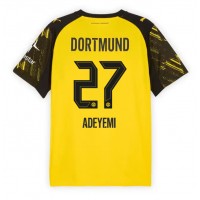 Borussia Dortmund Karim Adeyemi #27 Domáci futbalový dres 2025-26 Krátky Rukáv